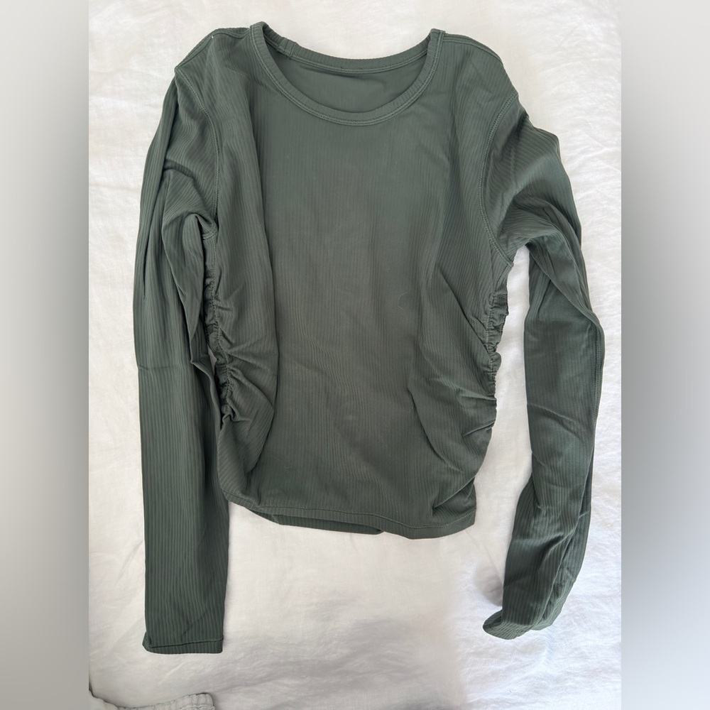 All it takes ribbed Nulu long sleeve tee